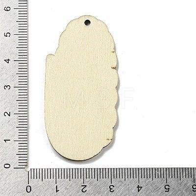 Wood Pendants WOOD-M012-01L-1