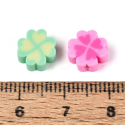 Handmade Polymer Clay Beads CLAY-T023-10M-1
