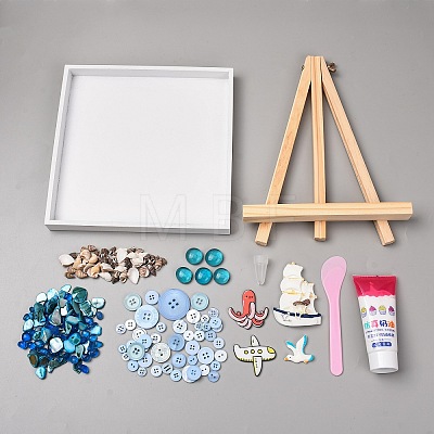 DIY Mosaic Tray Craft Making Kit WD-CBA592A-04-1