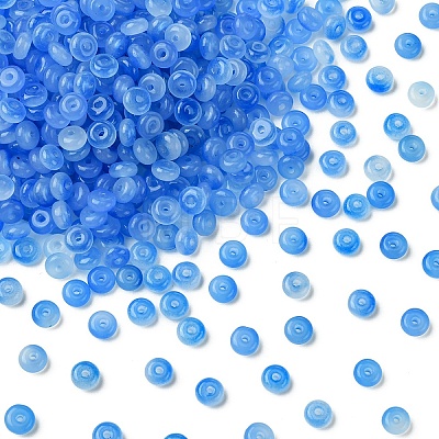100G Baking Paint Imitation Jade Glass Beads DGLA-YW0001-54G-1