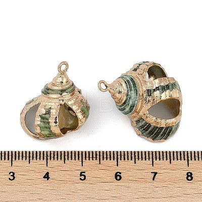 Natural Shell Pendants SHEL-K009-01A-1