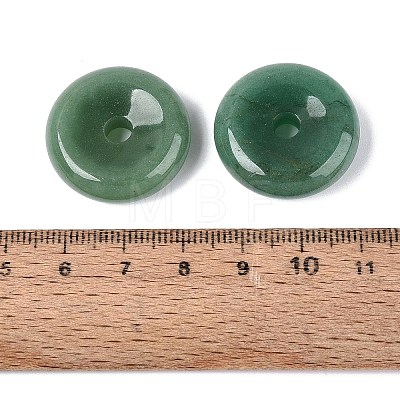Natural Green Aventurine Pendants G-Q601-30B-06-1