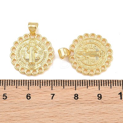 Religion Theme Brass Multi-Strand Links KK-CBAFB88-01B-G-1