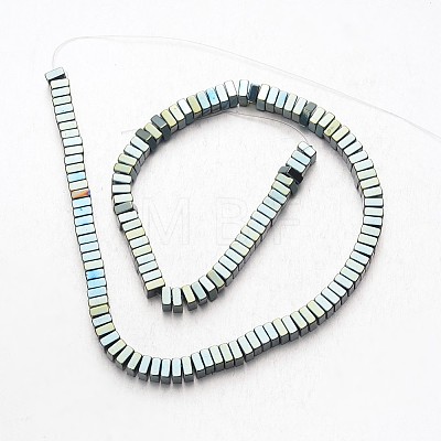 Electroplate Non-magnetic Synthetic Hematite Bead Strands G-F300-20A-07-1