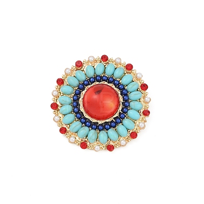 Alloy Brooch JEWB-B024-01G-03-1