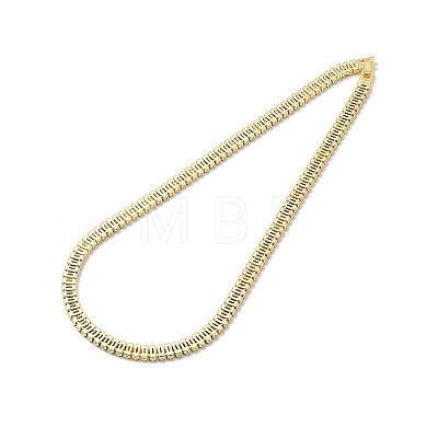 Cubic Zirconia Classic Tennis Necklace for Girl Women Gift NJEW-A005-01G-1