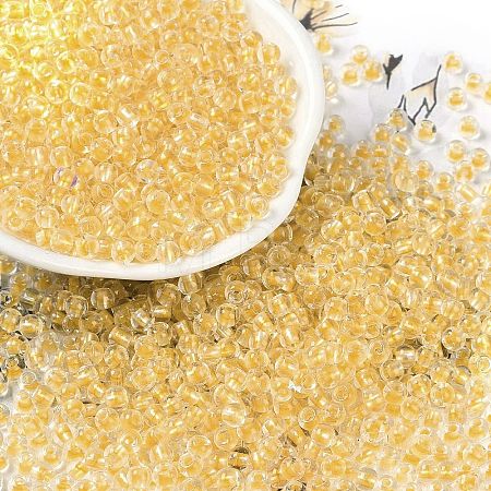 Transparent Inside Colours Glass Seed Beads X1-SEED-A032-04B-1