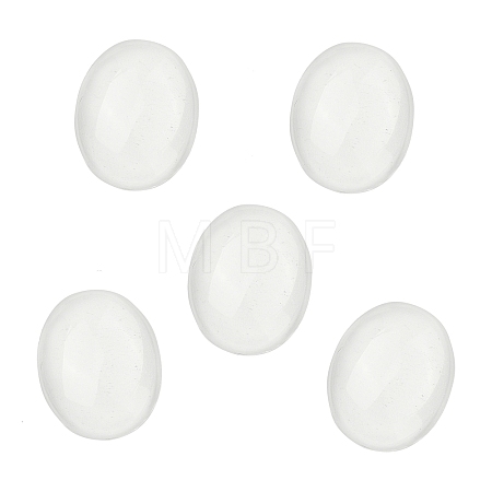 Natural Quartz Crystal Cabochons G-G290-06C-1