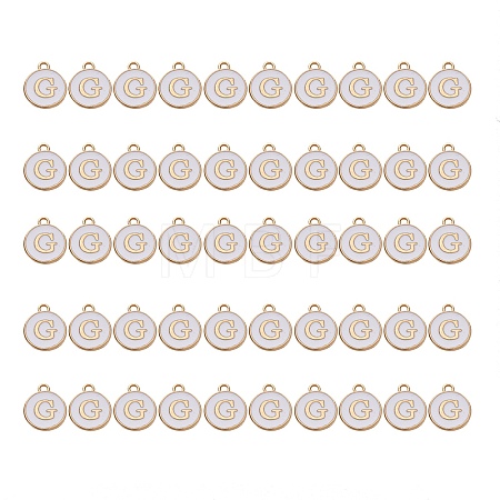 Golden Plated Alloy Charms ENAM-SZ0001-25A-G-1