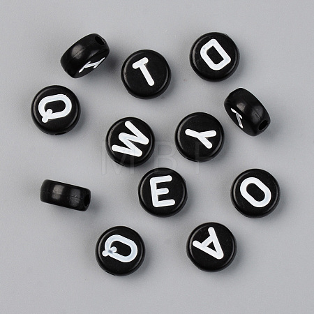 Opaque Acrylic Beads SACR-T338-11B-1