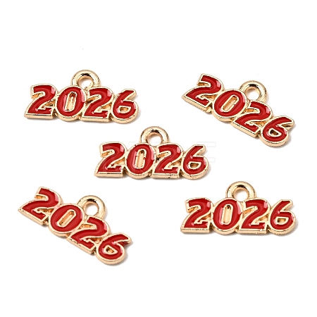 Alloy Enamel Pendants ENAM-D319-01KCG-07-1