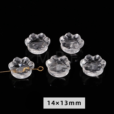 Natural Quartz Crystal Carved Beads PW-WG47223-03-1