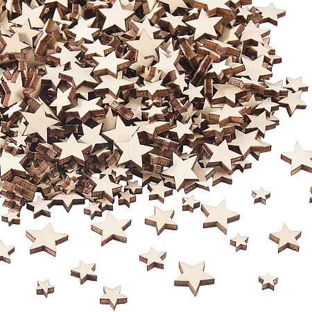 1000Pcs Undyed Natural Wood Beads WOOD-SC0002-33-1