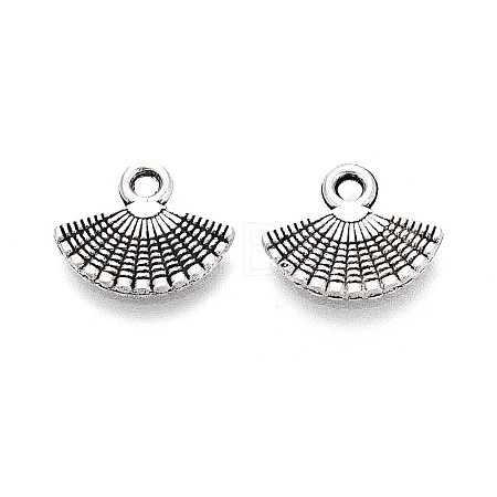 Tibetan Style Alloy Pendants TIBEP-T054-05AS-1
