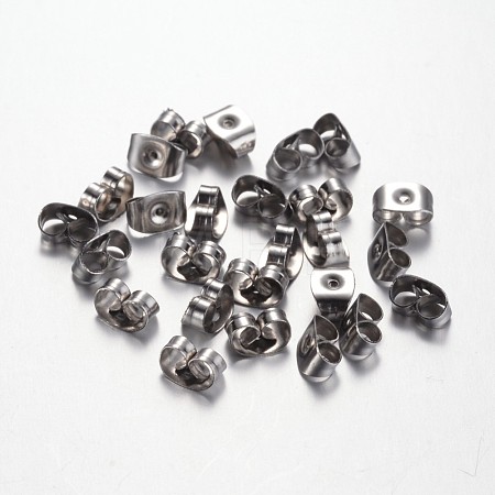 Non-Tarnish 304 Stainless Steel Ear Nuts X-STAS-D438-27P-1