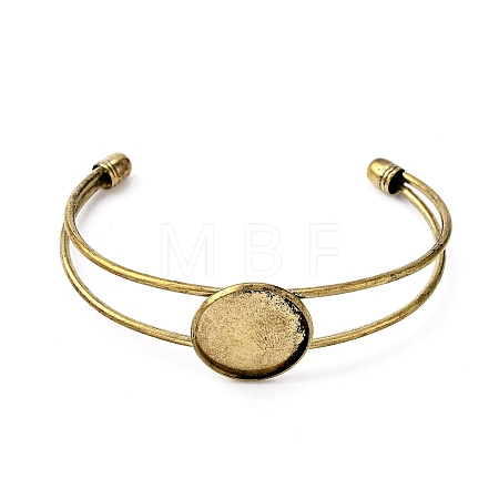 Brass Bangle Making MAK-S001-SZ016AB-20-1