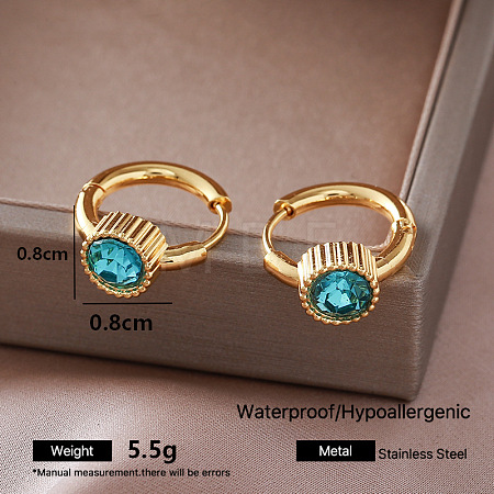 304 Stainless Steel Hoop Earrings for Women XC7815-6-1
