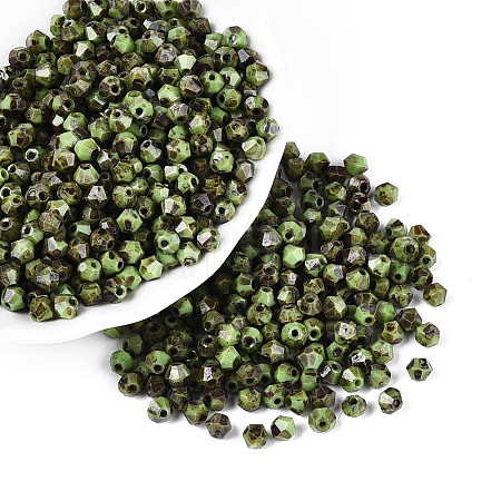 Picasso Glass Seed Beads SEED-N011-02H-1