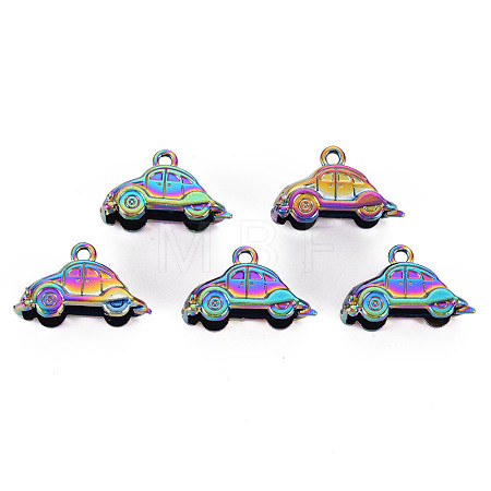 Rainbow Color Alloy Charms PALLOY-S180-287-NR-1