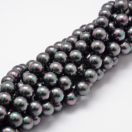 Shell Pearl Bead Strands X-BSHE-L025-05-12mm-1