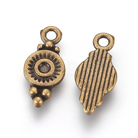 Tibetan Style Alloy Charms LS-EA270Y-NFAB-1