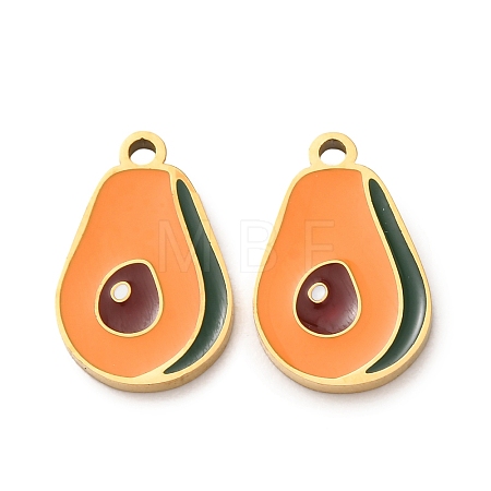 304 Stainless Steel Pendants STAS-C184-12B-G-1