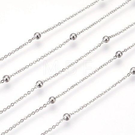 Tarnish Resistant 304 Stainless Steel Cable Chains CHS-L017-11C-1