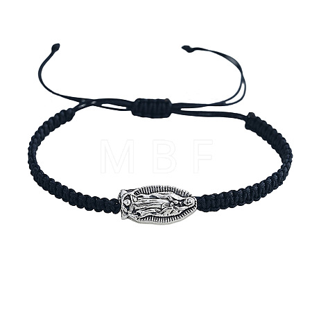 Adjustable Braided Nylon Cord Bracelets UC0201-2-1
