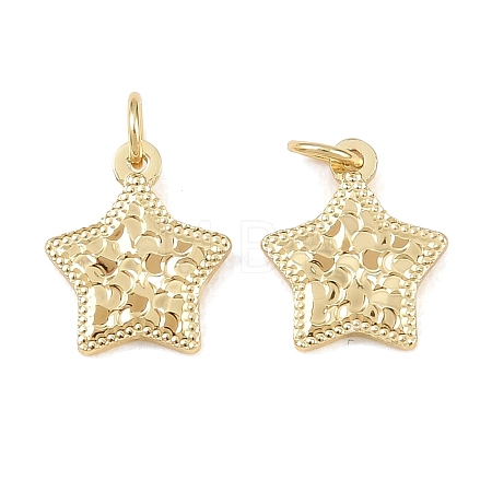 Brass Charms KK-Z146-09G-G-1