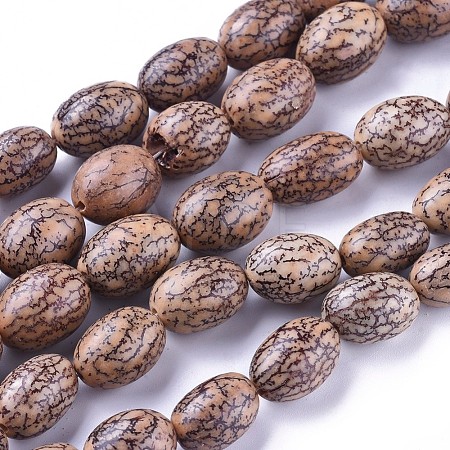 Buddhism Mala Beads Jewelry Findings WOOD-S033-14-1