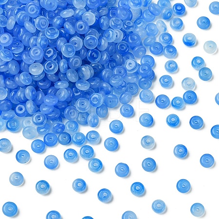 100G Baking Paint Imitation Jade Glass Beads DGLA-YW0001-54G-1