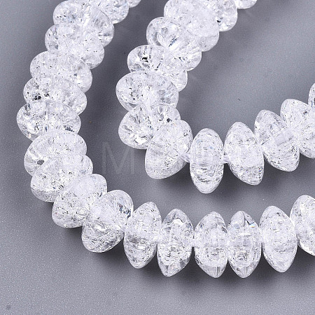 Crackle Glass Beads GLAA-S192-004J-1