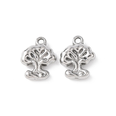 304 Stainless Steel Charms STAS-K303-08E-P-1