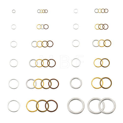 Craftdady Brass Linking Rings KK-CD0001-13-1