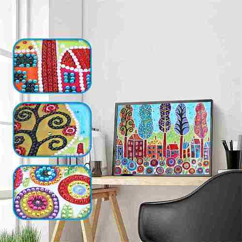 DIY Diamond Painting Canvas Kits DIY-M032-02-1