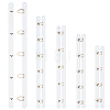 5 Pairs 5 Styles Stainless Steel Corset Busk FIND-CL0002-01-1