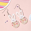Acrylic Dangle Earrings FS-WGF063B-01-1