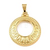 304 Stainless Steel Pendants STAS-K315-04D-G-1