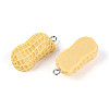 Opaque Resin Pendants RESI-N051-06-2