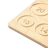 Rectangle Wood Bracelet Design Boards TOOL-YWC0003-02-2