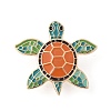 Alloy Enamel Brooches PALLOY-D363-01D-KCG-1