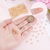 200Pcs 304 Stainless Steel Round Rings STAS-BBC0010-21B-3
