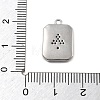 Brass Micro Pave Cubic Zirconia Pendants KK-D283-30P-02-3