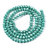Electroplate Glass Beads Strands X-EGLA-A034-P10mm-A03-3