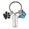 Alloy & 304 Stainless Steel Bottle Keychains KEYC-YW00274-01-1