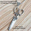 Vintage Alloy Scissors Shaped Pendant Necklaces for Women FS-WG6A66B-01-4