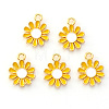 Alloy Enamel Charms ENAM-S121-049D-2