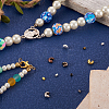 Brass Crimp Tube Beads and Brass Crimp Beads Covers KK-TA0006-01-13