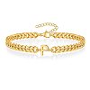 Letter 304 Stainless Steel Link Bracelets FS-WG7830E-15-1