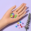 140Pcs 7 Colors Handmade Polymer Clay Beads DIY-YW0005-39-5